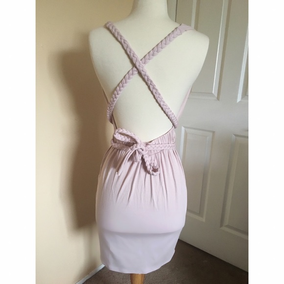 Grecian Blush Multi Way Braided Dress - Picture 2 of 2